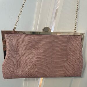 Elegant Pink Clutch Bag